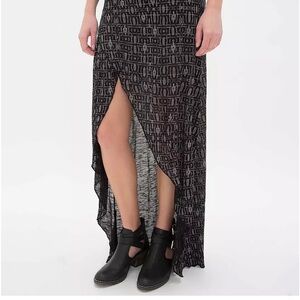 Billabong Black High Low Skirt